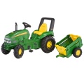 ROLLY TOYS TRAKTOR NA PEDAŁY Z PRZYCZEPĄ X-TRAC JOHN DEERE 3-10 LAT 035762