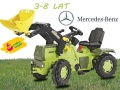 ROLLY TOYS TRAKTOR Z ŁYŻKĄ FARMTRAC MERCEDES Z BIEGAMI 3-8 LAT 04669