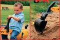 ROLLY TOYS JEŹDZIK KOPARKA SAMOBIEŻNA 421008