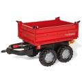 ROLLY TOYS PRZYCZEPA WYWROTKA DO TRAKTORA MEGA TRAILER CZERWONA 2 OSIE 123018
