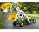 ROLLY TOYS TRAKTOR Z PRZYCZEPĄ I ŁYŻKĄ KID JOHN DEERE 2-5 LAT 023110
