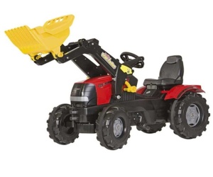 ROLLY TOYS TRAKTOR Z ŁYŻKĄ FARMTRAC CASE PUMA 3-8 LAT 611065