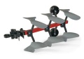 ROLLY TOYS PŁUG WIELOSKIBOWY NIEMEYER 123865