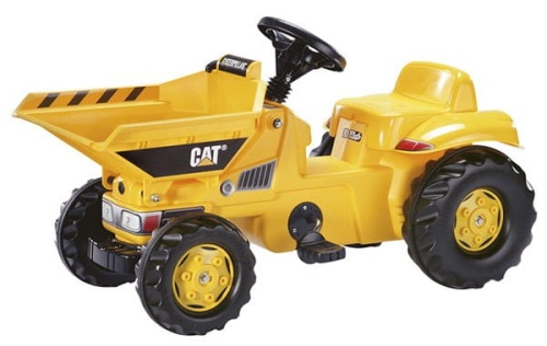 ROLLY TOYS TRAKTOR NA PEDAŁY Z WYWROTKĄ DUMPER CAT 2,5-5 LAT 024179