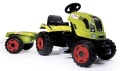SMOBY TRAKTOR FARMER XL Z PRZYCZEPĄ CLAAS 710114