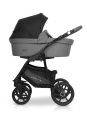RIKO WÓZEK GŁĘBOKO-SPACEROWY 2w1 BASIC ANTHRACITE