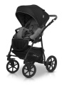 RIKO WÓZEK GŁĘBOKO-SPACEROWY 2w1 BASIC ANTHRACITE