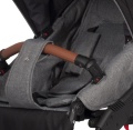 RIKO WÓZEK GŁĘBOKO-SPACEROWY 2w1 BASIC ANTHRACITE