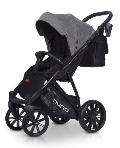 RIKO WÓZEK SPACEROWY NUNO ANTHRACITE + TORBA
