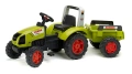 FALK DUŻY TRAKTOR NA PEDAŁY Z PRZYCZEPĄ CLAAS ARION 3-7 LAT 1040B