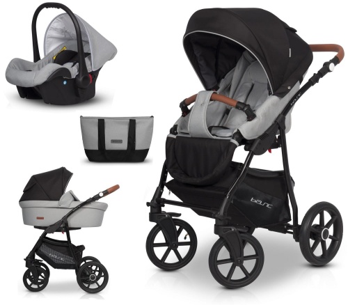 RIKO WÓZEK WIELOFUNKCYJNY 3w1 BASIC GREY FOX
