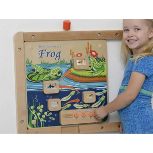 MASTERKIDZ TABLICA EDUKACYJNA CYKL ŻYCIA ŻABY ME13224