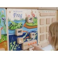 MASTERKIDZ TABLICA EDUKACYJNA CYKL ŻYCIA ŻABY ME13224