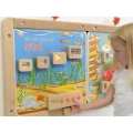 MASTERKIDZ TABLICA EDUKACYJNA CYKL ŻYCIA RYBY ME13231