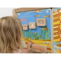 MASTERKIDZ TABLICA EDUKACYJNA CYKL ŻYCIA RYBY ME13231