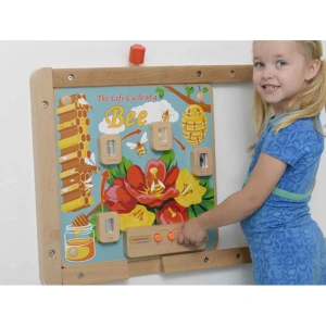 MASTERKIDZ TABLICA EDUKACYJNA CYKL ŻYCIA  PSZCZOŁY ME14054