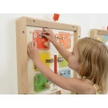 MASTERKIDZ TABLICA EDUKACYJNA NAUKA OTWIERANIA ZAMKÓW ME12531