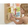 MASTERKIDZ TABLICA EDUKACYJNA NAUKA OTWIERANIA ZAMKÓW ME12531