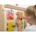 MASTERKIDZ TABLICA EDUKACYJNA NAUKA OTWIERANIA ZAMKÓW ME12531