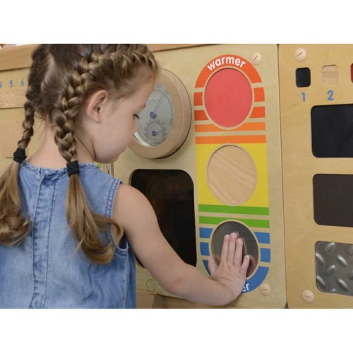 MASTERKIDZ TABLICA EDUKACYJNA NAUKA TEMPERATURACH ROZRÓŻNIANIE CIEPŁO ZIMNO ME08565