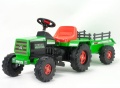 INJUSA Traktor Na Akumulator Basic 6V + Przyczepa