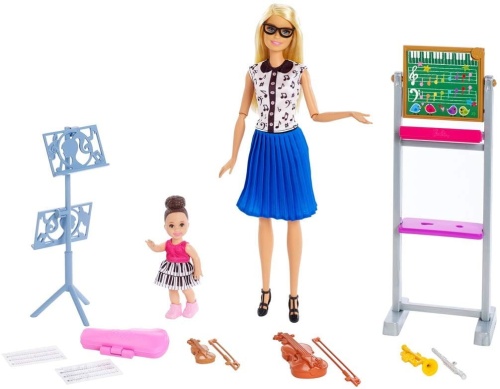 MATTEL BARBIE KARIERA LALKA NAUCZYCIELKA MUZYKI FXP18