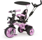 INJUSA ROWEREK TRÓJKOŁOWY 3w1 CITY TRIKE PINK 3262
