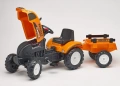 FALK TRAKTOR NA PEDAŁY Z PRZYCZEPĄ I OTWIERANĄ MASKĄ RENAULT CELTIS 2-5 LAT 2045C