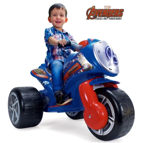 INJUSA TRÓJKOŁOWY MOTOR NA AKUMULATOR 6V AVENGERS 72977