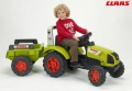 FALK DUŻY TRAKTOR NA PEDAŁY Z PRZYCZEPĄ CLAAS ARION 3-7 LAT 1040B