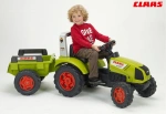 FALK DUŻY TRAKTOR NA PEDAŁY Z PRZYCZEPĄ CLAAS ARION 3-7 LAT 1040B