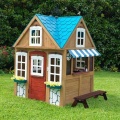 KIDKRAFT DOMEK OGRODOWY DREWNIANY SEASIDE COTTAGE 00402