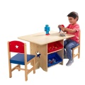 KIDKRAFT DREWNIANY STOLIK I 2 KRZESEŁKA STAR 26912