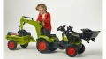 FALK TRAKTOR NA PEDAŁY Z PRZYCZEPĄ, ŁYŻKĄ I ŁADOWARKĄ CLAAS ARION 2-5 LAT 2040N 