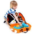 TRUNKI JEŻDŻĄCA WALIZECZKA - JEŹDZIK WALIZKA 2w1 TYGRYSEK TIPU T085