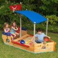KIDKRAFT DREWNIANA PIASKOWNICA STATEK PIRACKI 00128