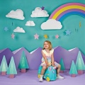 TRUNKI JEŻDŻĄCA WALIZECZKA - JEŹDZIK WALIZKA 2w1 JEDNOROŻEC UNA 0287