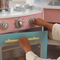 KIDKRAFT KUCHNIA NAROŻNA PASTELOWA DELUXE 53368