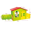 MOCHTOYS DOMEK OGRODOWY DLA DZIECI Z OGRÓDKIEM I TUNELEM 11368