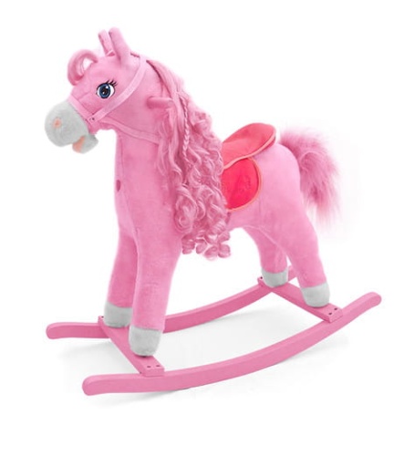 MILLY MALLY KOŃ NA BIEGUNACH PRINCESS RÓŻOWY WYDAJE DŹWIĘKI
