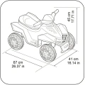 FEBER QUAD NA AKUMULATOR 6V RACY PIDŻAMERSI 11510