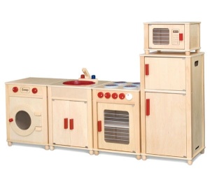 VIGA Drewniana Kuchnia Olbrzymi Zestaw  