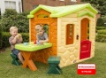LITTLE TIKES DOMEK Z PATIO I MAGICZNYM DZWONKIEM - NATURALNY 172298