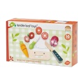 TENDER LEAF TOYS DREWNIANA DESKA DO KROJENIA Z WARZYWAMI TL8274