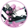 INJUSA ROWEREK TRÓJKOŁOWY 3w1 CITY TRIKE PINK 3262